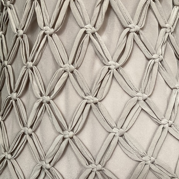 Madison Marcus Front Overlay Knot Silk Dress - Picture 9 of 12